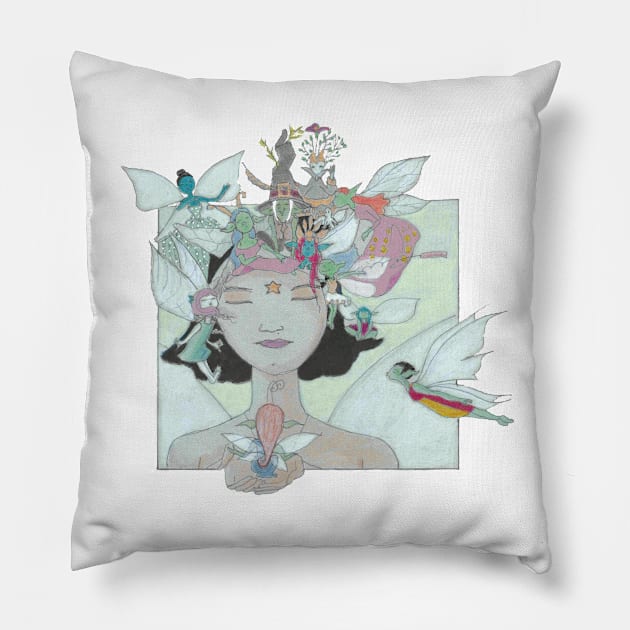 Live Magically Pillow by Carla's Dreamland