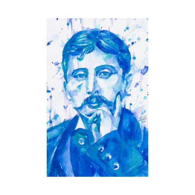 MARCEL PROUST - watercolor portrait .1 by lautir