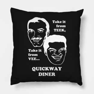 Quickway Diner Pillow