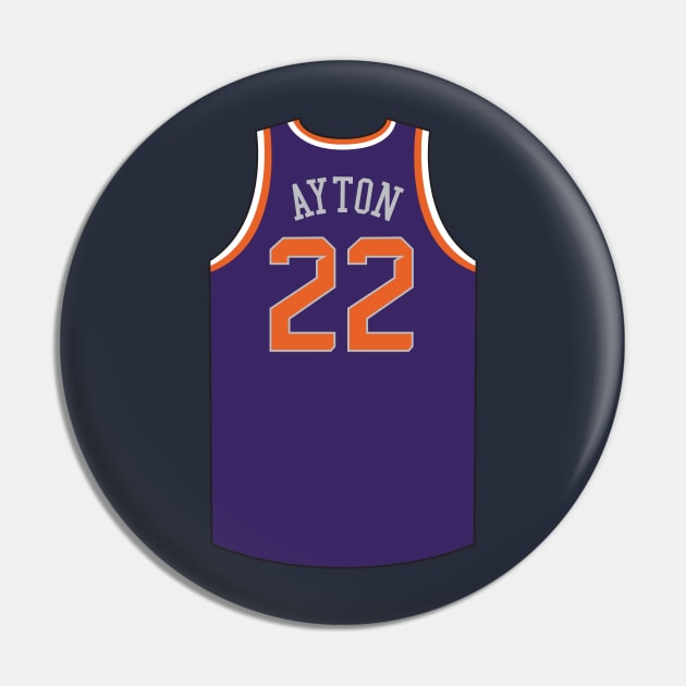 Deandre Ayton Phoenix Jersey Qiangy Pin by qiangdade