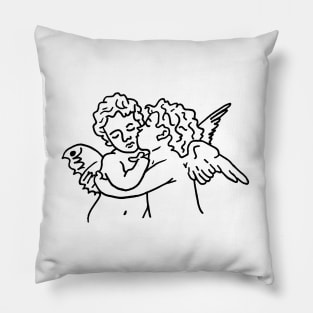 Cherub Kiss Pillow