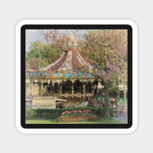 Carousel By The Seine Magnet