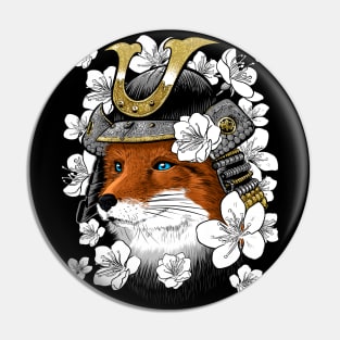 Samurai Fox Pin