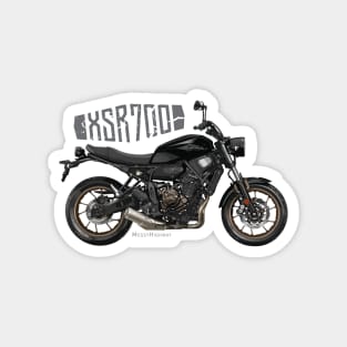 Yamaha XSR700 16 black, s Magnet