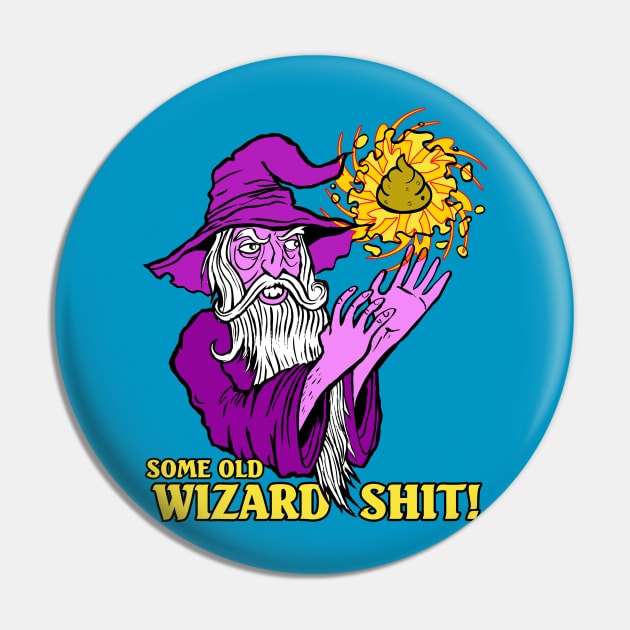 Some Old Wizard Shit Pin by rossradiation