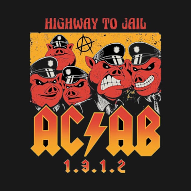 highway to jail by Ahan Drawing Vintage