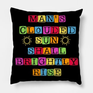 Man's Clouded Sun Lyrics Godspell Pillow