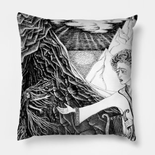 Orpheus and Eurydice Pillow