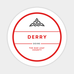 County Derry, Ireland Magnet