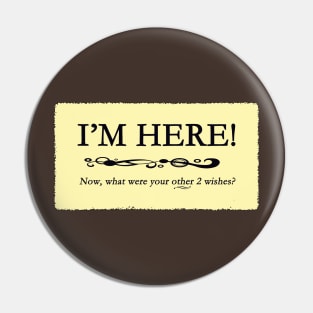 Funny Egotistical Tee Pin