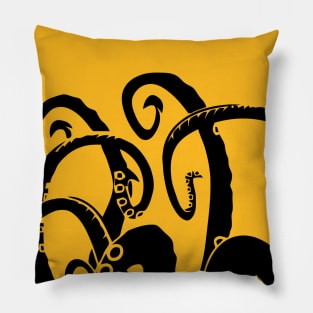 The Octopus Moon Pillow