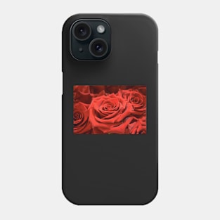 Red Roses Bouquet Phone Case