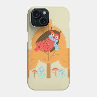 owl in the forest Phone Case