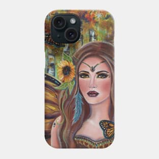 Autumn Fairy Queen By Renee Lavoie Phone Case