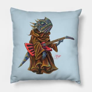 Lizard Wizard Pillow