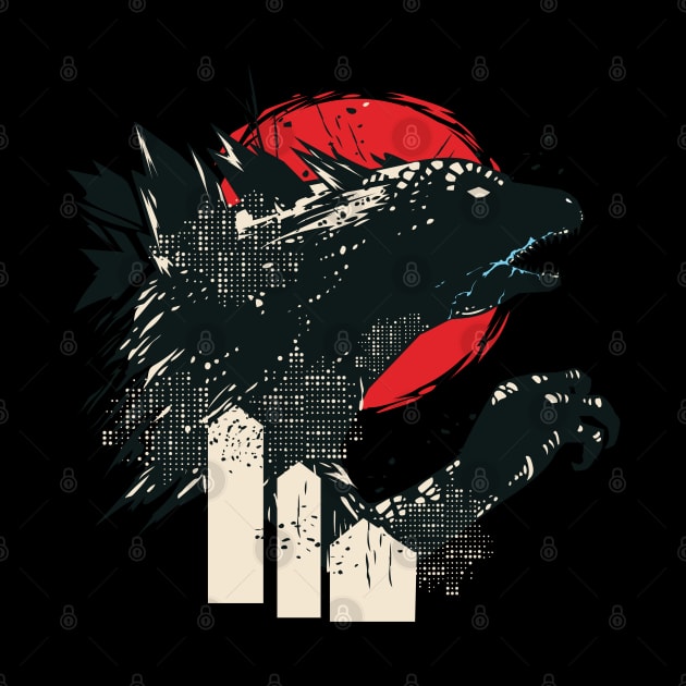 Japanese monster - Dino lovers by GothicDesigns