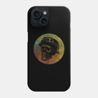 skull motorcycle vintage Phone Case