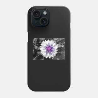 The White Cornflower Phone Case