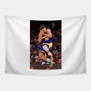 Stephen Curry Night Night Tapestry