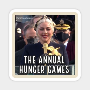 The First Annual Hunger Games Magnet