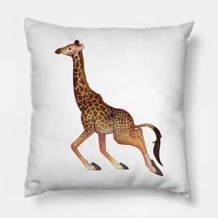 Cozy Masai Giraffe Pillow