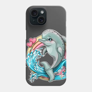 Cute Dolphin Phone Case