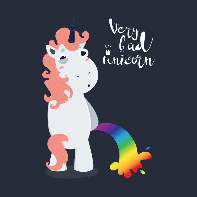 Bad Unicorn by oksmash