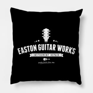 Easton Guitar Works Logo Tee Pillow