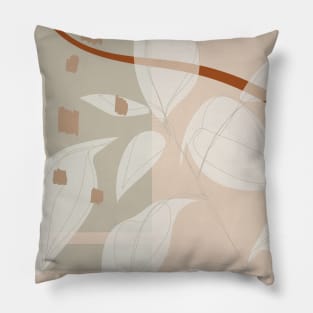 follow the tendril #minimalism #digitalart Pillow