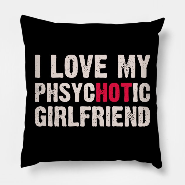 i love my girlfriend i love my girlfriend Pillow by samsamteez