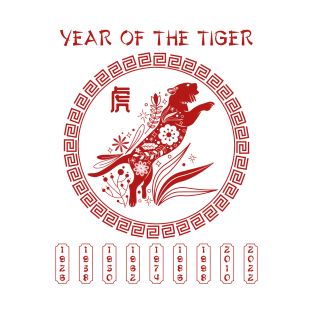 Chinese Zodiac Tiger T-Shirt