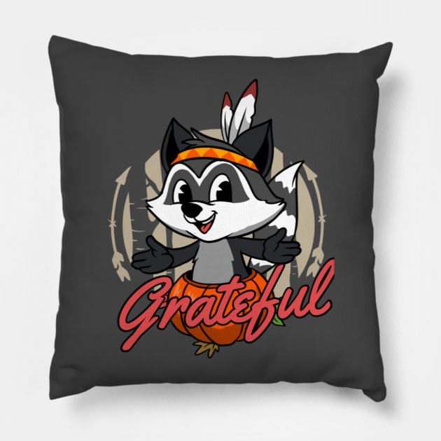 Grateful Pillow by NotUrOrdinaryDesign