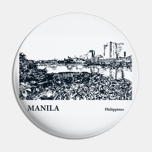 Manila - Philippines Pin