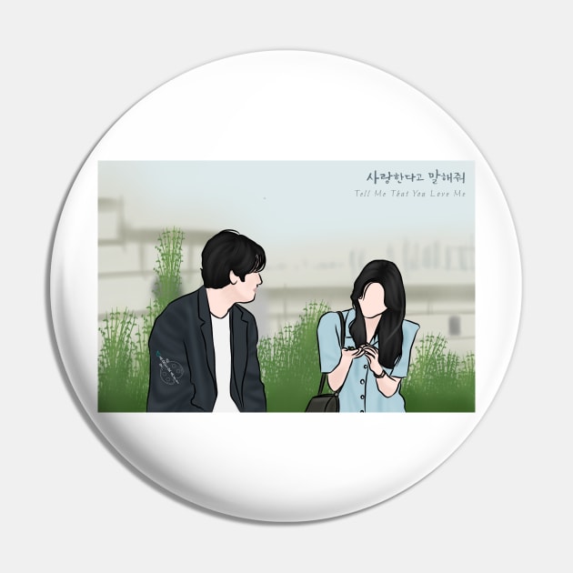 Tell Me That You Love Me Korean Drama Pin by ArtRaft Pro