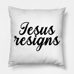 Jesus Reigns Christian Pillow