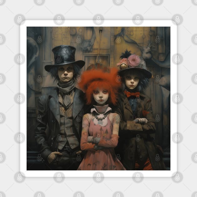 The Mad Hatters Magnet by Ray Crimson