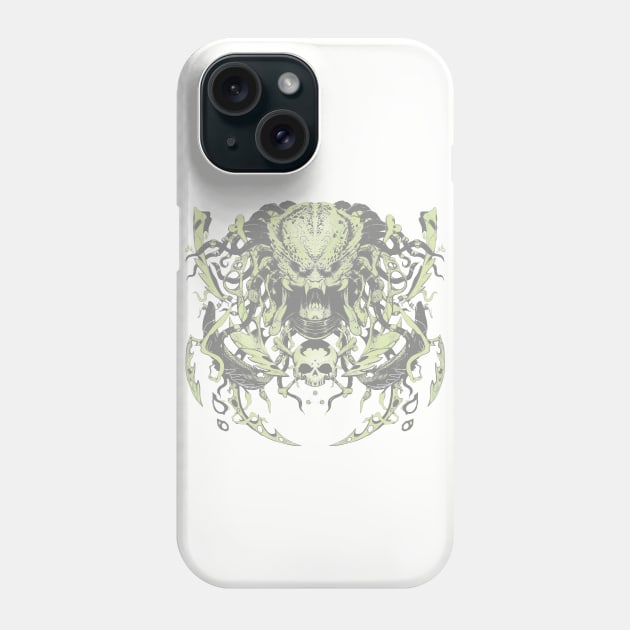 Predator Sumi Phone Case by MJHiblenART