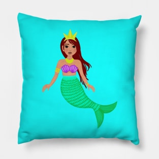 Mermaid Princess Pillow