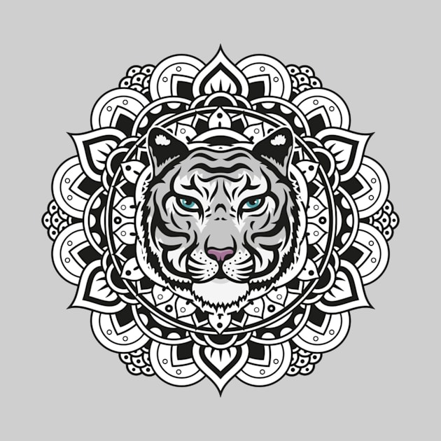 Tigers Mandala Logo by lunatriasih