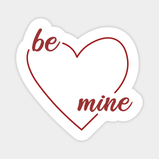 Be Mine - Red Ink Magnet