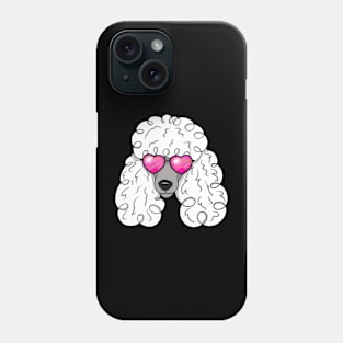 Poodle With Sunglasses Phone Case