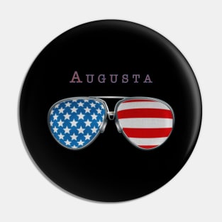 USA GLASSES AUGUSTA Pin