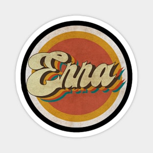 circle vintage Erra Magnet