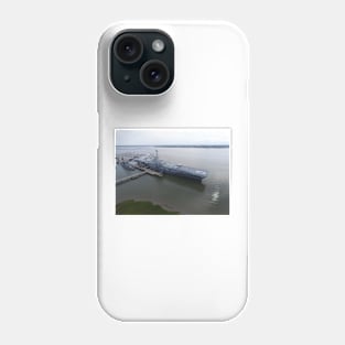 USS Yorktown from Drone Phone Case