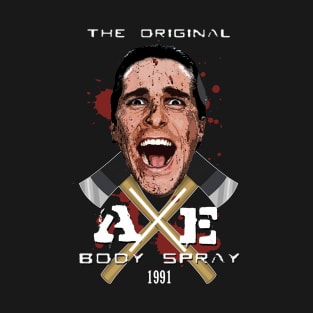 "Axe" Original Body Spray, American Psycho T-Shirt