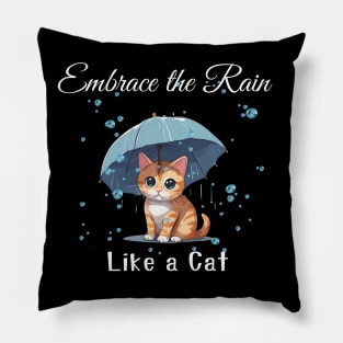 Embrace the Rain Pillow