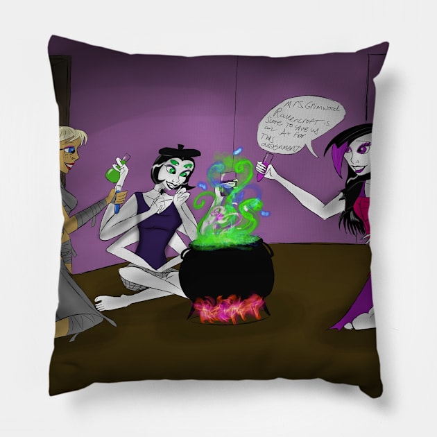 Potion class study group Pillow by Dragor13