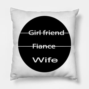 Girlfriend fiance wife Pillow