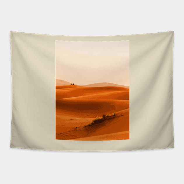 Desert Storm - Landscape Tapestry by Aleksander37