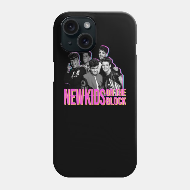 NKOTB - New Wave Phone Case by OnimakoArt